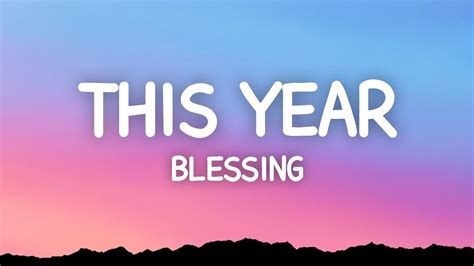 this year blessing traduction|blessings victor thompson traduction.